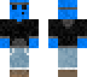 blue slime hoodie
