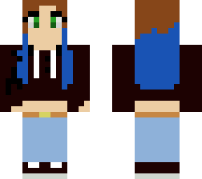 cool blue hair girl*updated*