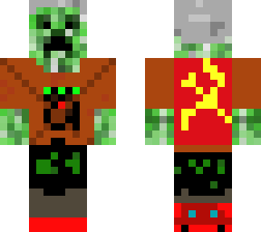 creeper with bomb