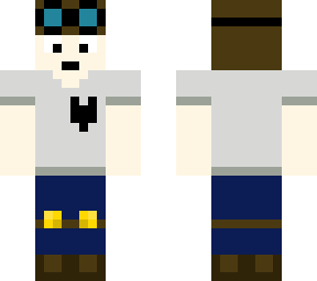 dantdm white shirt skin