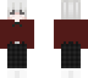 dark red fleece dude