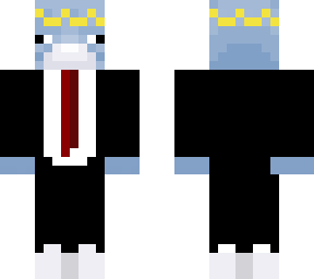 dolphin in a tuxedo with crown