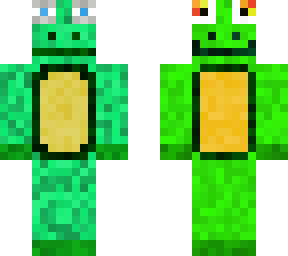 double-sided frog: neutral/happy