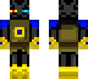 fire and ice enderman in ivors armor
