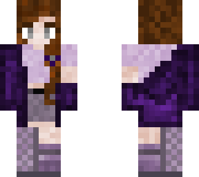 first ever skin- grape + grey