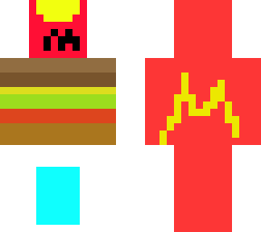 frys,hamberger,water.