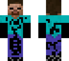 fusion of steve and herobrine