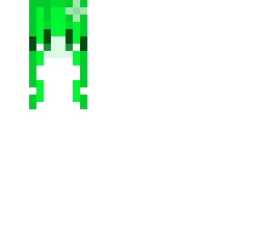 green girl (hair)