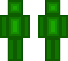 green spiral man