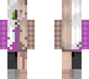 half enderman girl