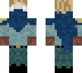 improved man with mask