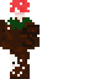 just a mushroom with dirt