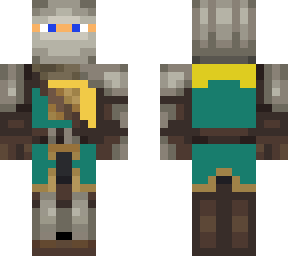 medieval knight (use the layers to put the helmet)