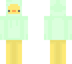 mint hoodie duck