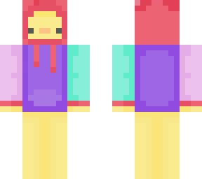 multi color hoodie duck
