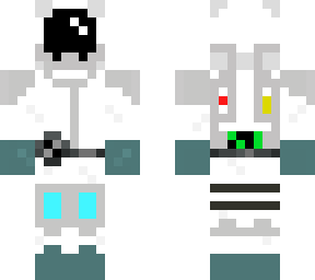 my classic minrcraft skin in a spacesuit