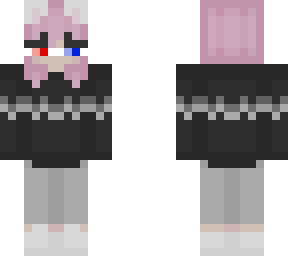 Nihachu 3d Glasses Minecraft Skin