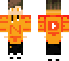 orange and red nike 2