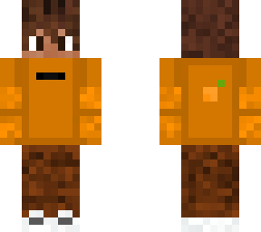 orange sweater but its flipped this time