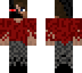 possessed enderman and human hybrid