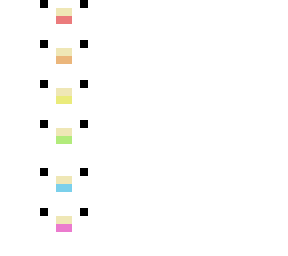 rainbow chicken hats