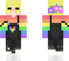 slightly edited hair of other denki skin