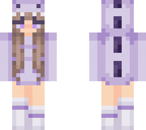 updated purple dino skin