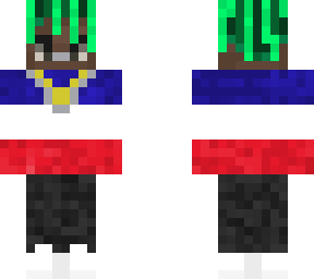 uzi green hair