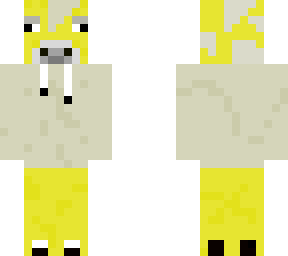 yellow ugly cow