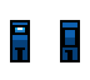 among us blue crewmate