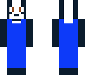 badger with overalls:)