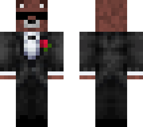 bear in a suit