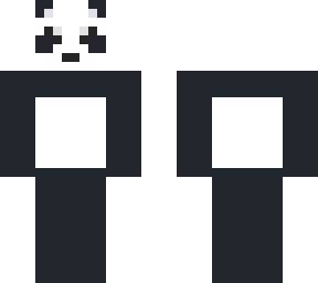 black and white bear
