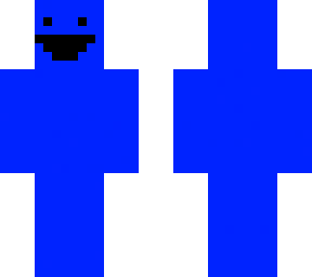 blue man
