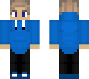 blue sweatshirt (with a special feature)