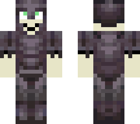 boy with netherite armor