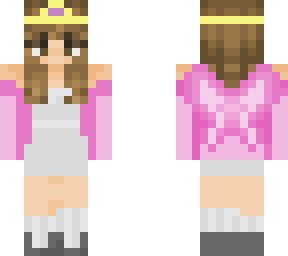 brunette pink fairy