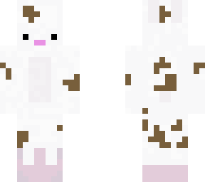 bunny with brown spots