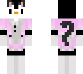cat maid pengu
