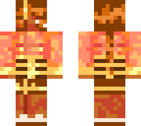chizled red zandztone humanized