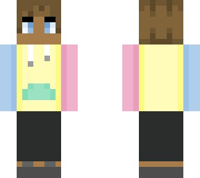colorblock hoodie man