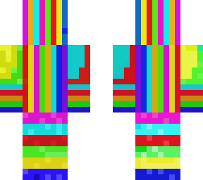 colourful skin