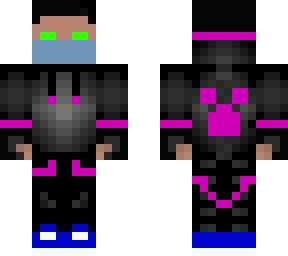 cool steve with a mask