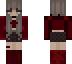 crimson school girl