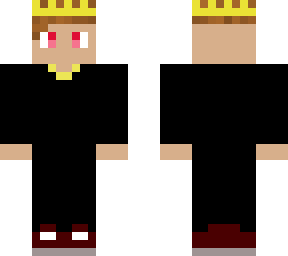 crown character with chain