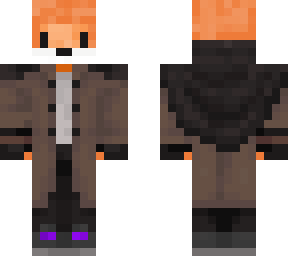 fox in a coat