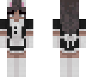 girl in a maid dress :d