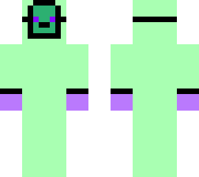 green and purple derp