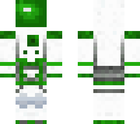 green astronaut