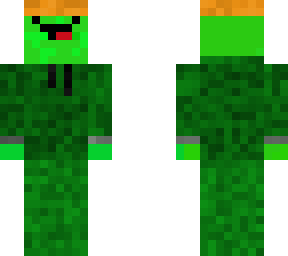 green boy with jacket and cake hat